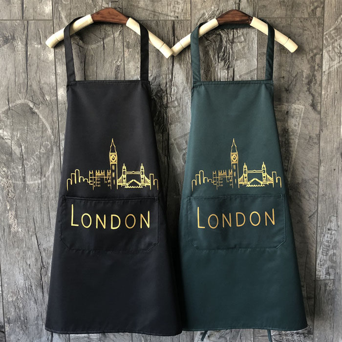 厨房用的围巾加袖套做饭家用韩版围裙包邮防水防油成人男女创意