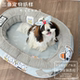 狗窝纸样可拆洗睡觉四季 通用狗床中小型犬汉堡窝图纸猫窝垫子样版
