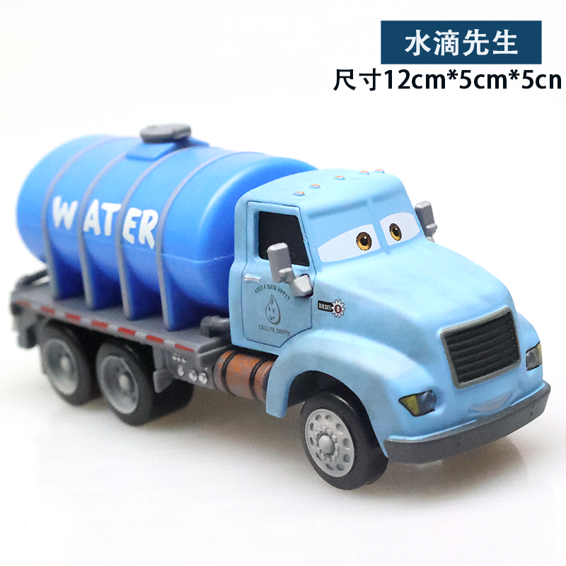 水罐车撞车大赛Mr.Drippy玩具