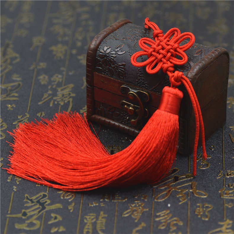 汽车挂件饰品红色中国结葫芦车内装饰品高档后视镜吊坠保平安