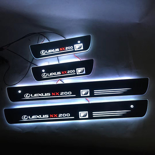 雷克萨斯流光动态门槛条迎宾踏板