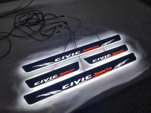 思域流光动态门槛条迎宾踏板