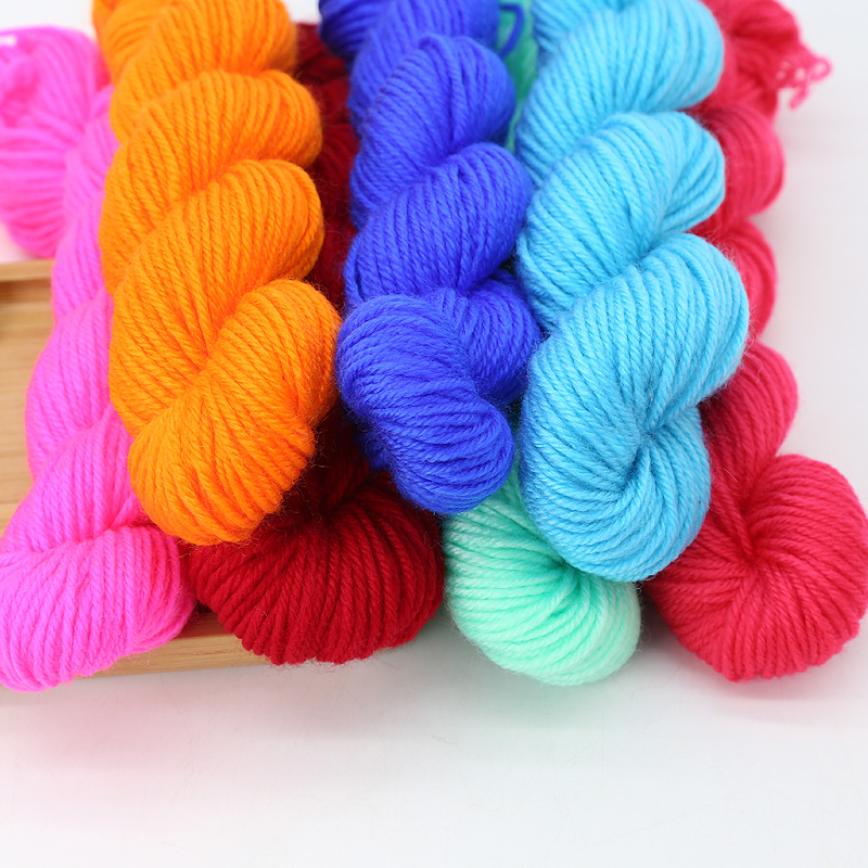 纯腈纶中粗线勾鞋子织坐垫