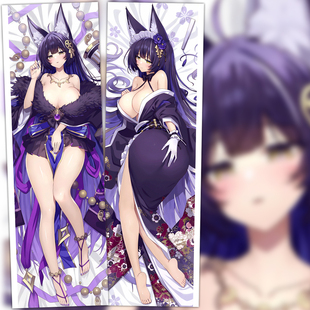 武藏大狐狸 碧蓝航线 等身同人等身抱枕动漫周边 2WT枕套定制