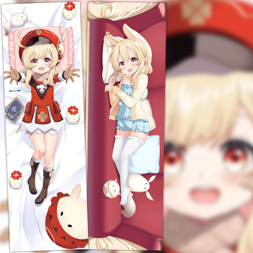 原神抱枕七七刻晴芭芭拉莫娜可莉