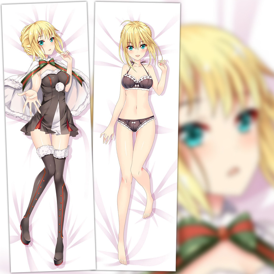 fate命运之夜游戏动漫周边saber吾王altria二次元动漫等身抱枕