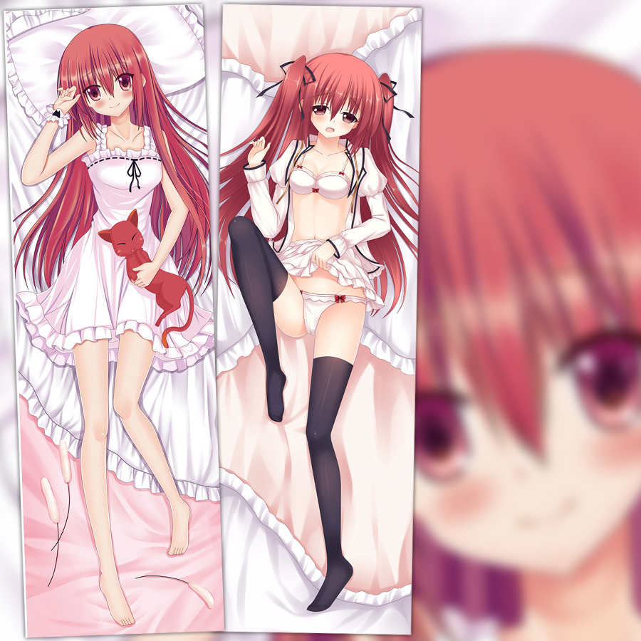 动漫双面等身抱枕精灵使的剑舞