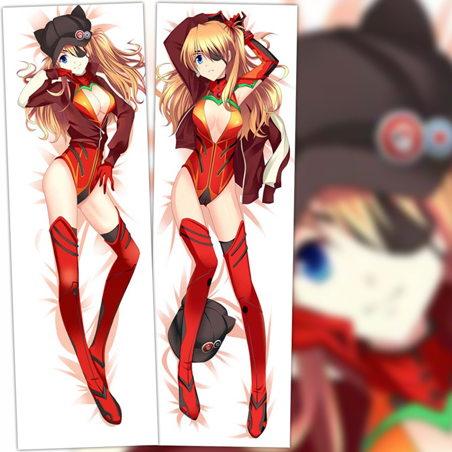 动漫 等身抱枕 eva 新世纪福音战士q 式波·明日香 2wt抱枕套