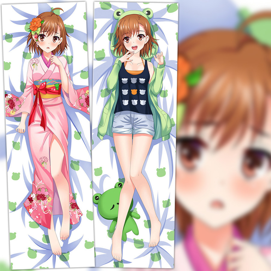 科学超电磁炮 御坂美琴 炮姐 动漫等身抱枕 2wt抱枕套 靠枕方枕