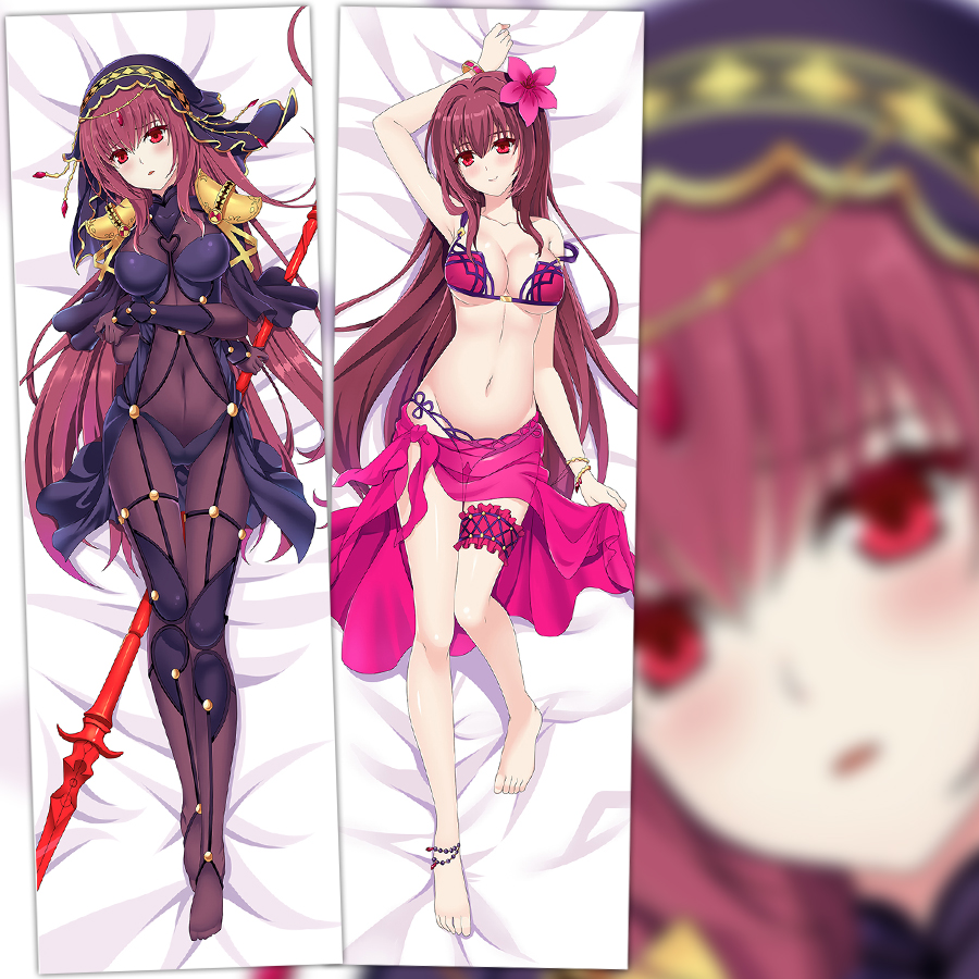 FATE斯卡哈师匠动漫周边等身抱枕