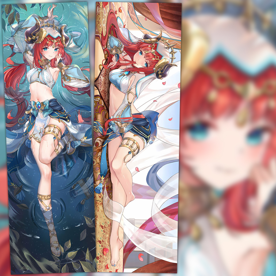 原神妮露游戏动漫抱枕须弥舞娘异