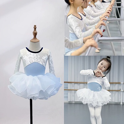 舞蹈服儿童秋冬练功服长袖中国舞