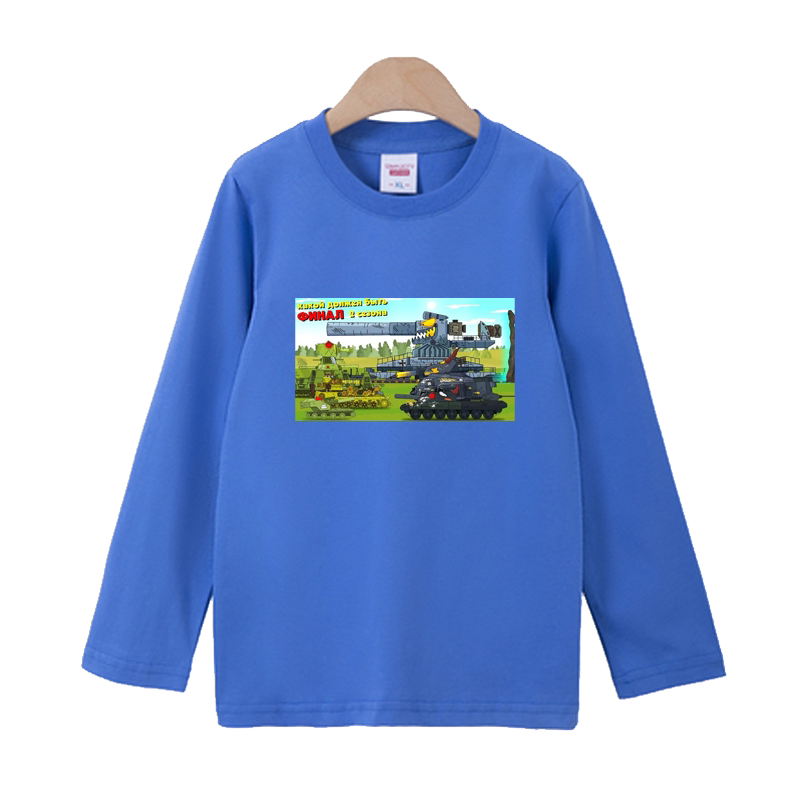 儿童纯棉长袖t恤男女大童坦克女童2026小学生宽松新款上衣服