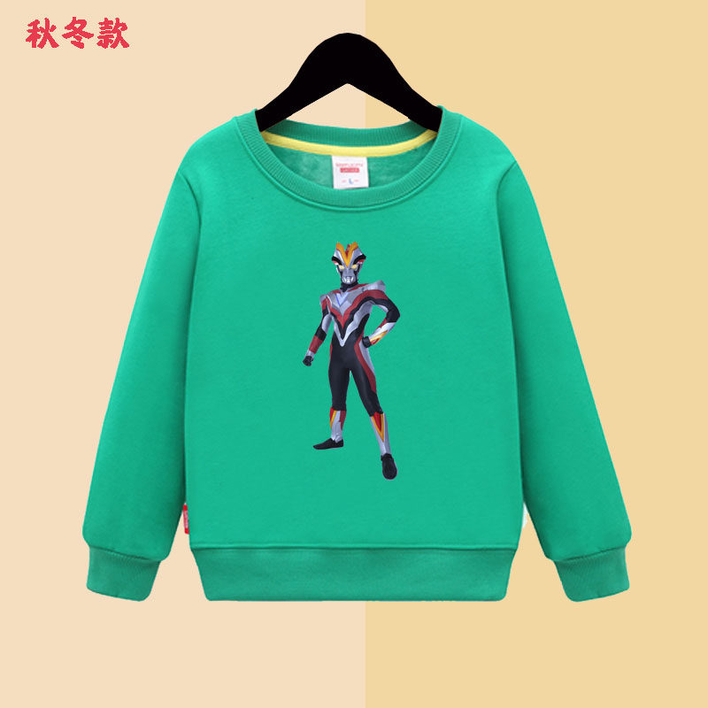 男童卫衣纯棉维克特利奥特 衣服儿童卡通外穿洋气春秋新款上衣