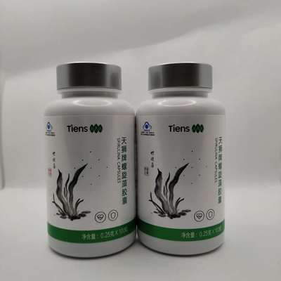 （两瓶） 天狮牌螺旋藻胶囊 0.25g/粒*100粒（2023.04月生产）