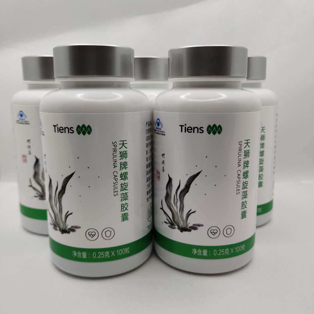 （5瓶）天狮牌螺旋藻胶囊 0.