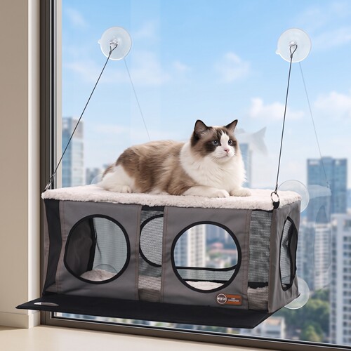 宠物猫吊床羊羔绒透气