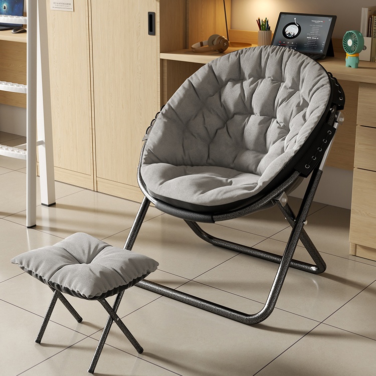 躺椅新款可两用月亮椅折叠椅