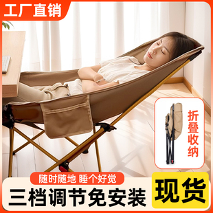 两用折叠床椅单人折叠床办公室午睡神器成人陪护床午休行军床躺椅