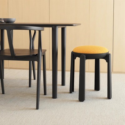 实木化妆凳软包矮凳圆凳