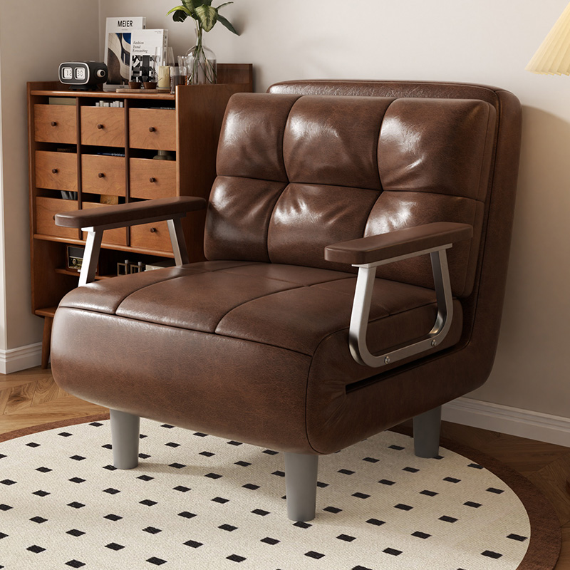 沙发床折叠两用2025新款复古小户型客厅阳台单双人可伸缩沙发床