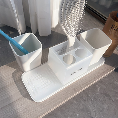 简约情侣漱口杯刷牙杯洗漱套装