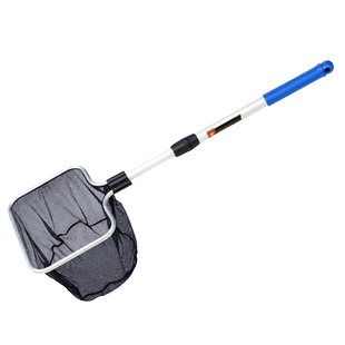 鱼捞抄网捞鱼网兜铝合金伸缩鱼捞网大号家用鱼缸捞锦鲤金鱼手抄网