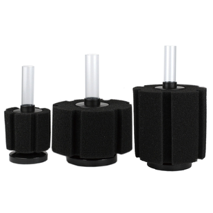 信友水妖精鱼缸生化过滤器气动式反气举增氧吸便培菌净水过滤器