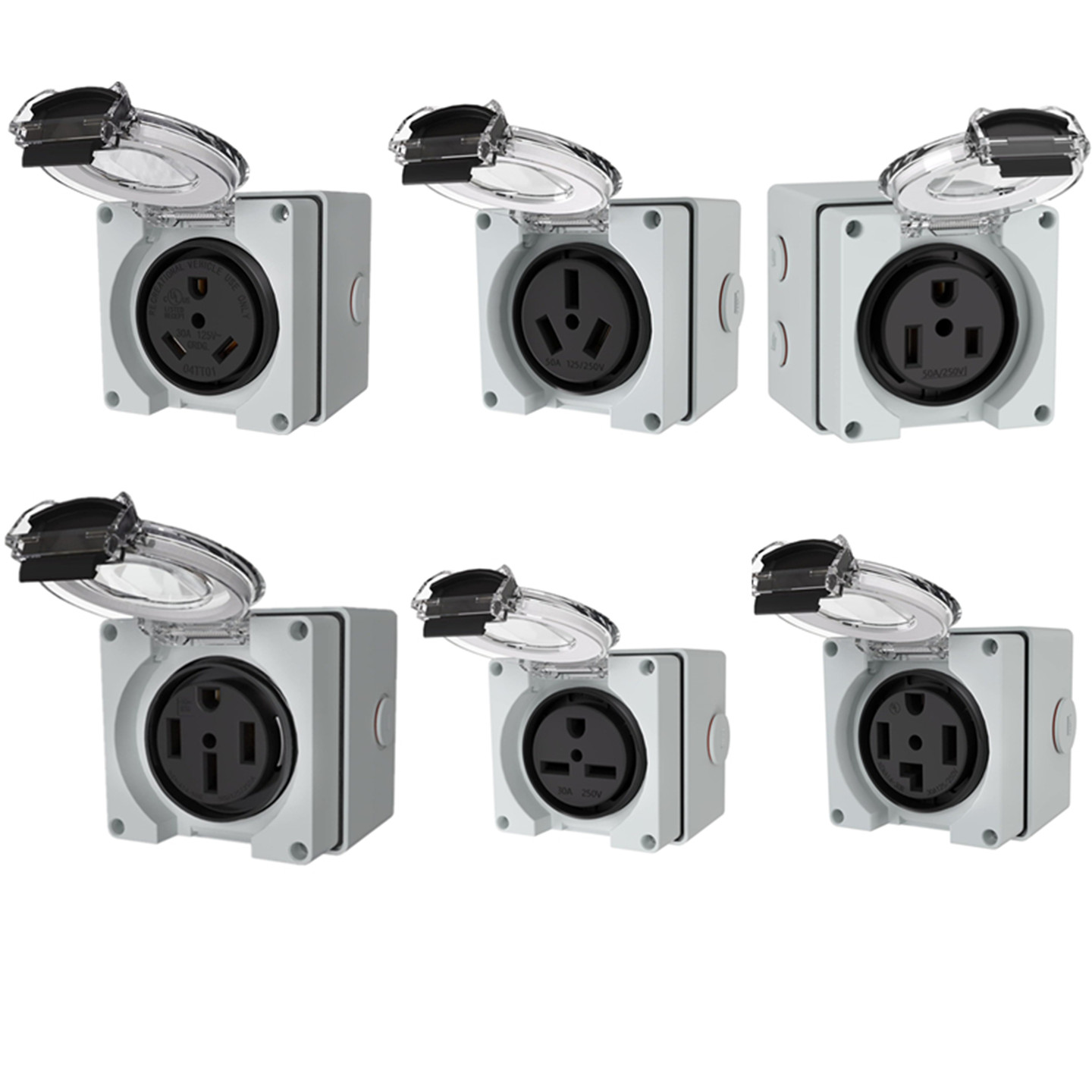 新能源汽车充电座50A125/250V