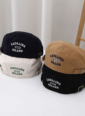 宝宝帽子春秋婴儿贝雷帽男女童帅气遮阳帽儿童帽夏洋气鸭舌帽前进