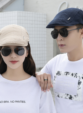 雅尚特时尚刺绣鸭舌帽男女士春秋冬遮阳帽子韩版复古前进帽贝雷帽