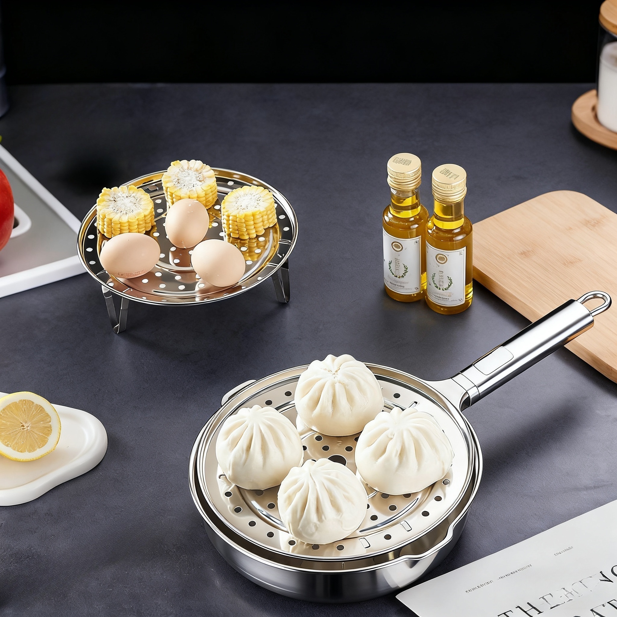 蒸架圆形304不锈钢通用家用