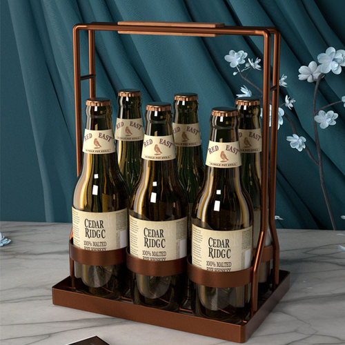 饭店啤酒提架上酒手提架饮料提篮