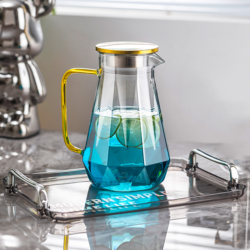 凉水壶白开水杯套装耐热泡茶壶