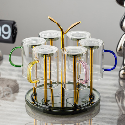 杯架茶杯收纳架子悬挂创意杯子