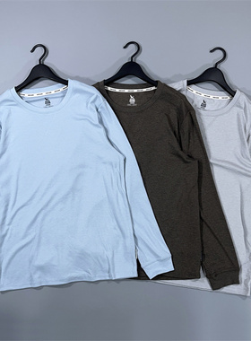 老百姓 元 美国男士户外EDDIE BAUE* 吸湿透气网孔布圆领长袖T恤