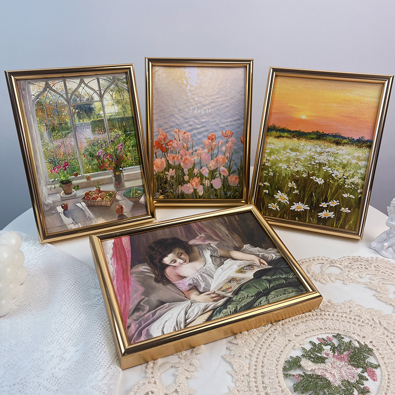 ins风摆件家居饰品小众艺术相框