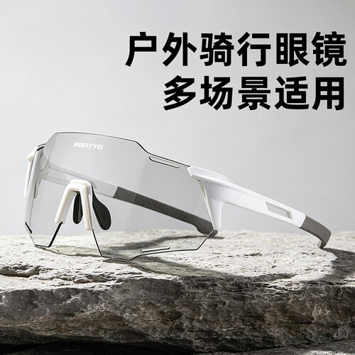 变色骑行眼镜日夜两用防风