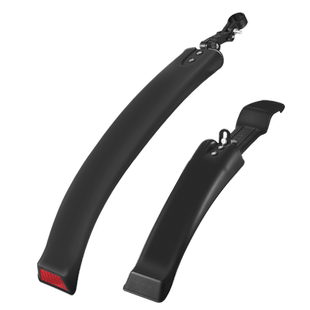 自行车挡泥板加宽加长款带尾灯山地车挡板通用前后反光防雨泥瓦