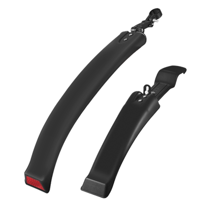 自行车挡泥板加长款带尾灯2