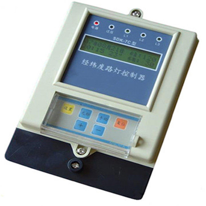 SDK-7C经纬度智能路灯控制器三路路灯时控开关时控器节能定时器