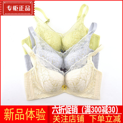 六月玫瑰中薄调整型内衣聚拢文胸