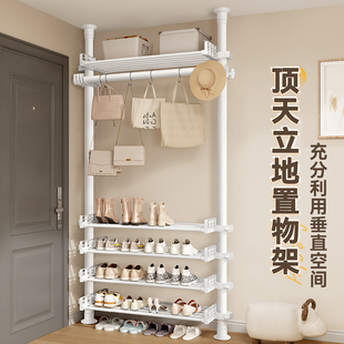 入户门口置物架鞋 架衣帽架一体 架家用室内好看多层鞋 柜出租房用鞋