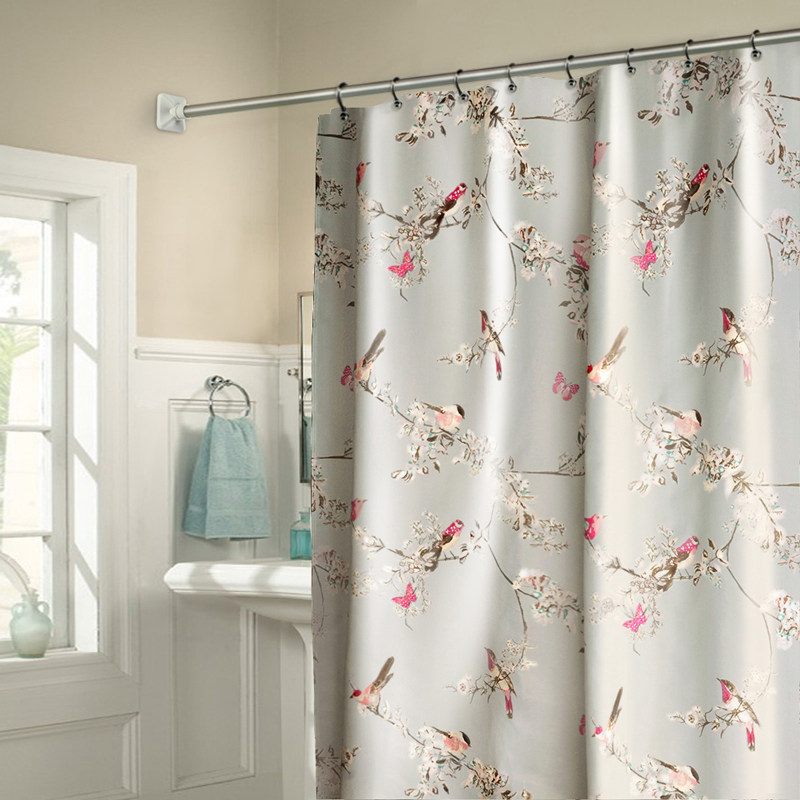 Shower Room door curtain thickening Polyester fiber Tarps Antifungal high-grade Shower Curtains TOILET take a shower partition shower Retaining curtainin the Family/Personal Cleaning Tools , Sanitary appliances/Bathroom accessories , Shower Curtains  category - from Buy2taobao.com to provide professional Taobao agent buy service