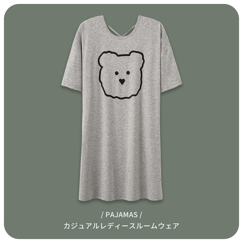 超大码睡裙女款夏季200斤睡衣群220斤240斤孕妇莫代尔胖mm夏天6XL