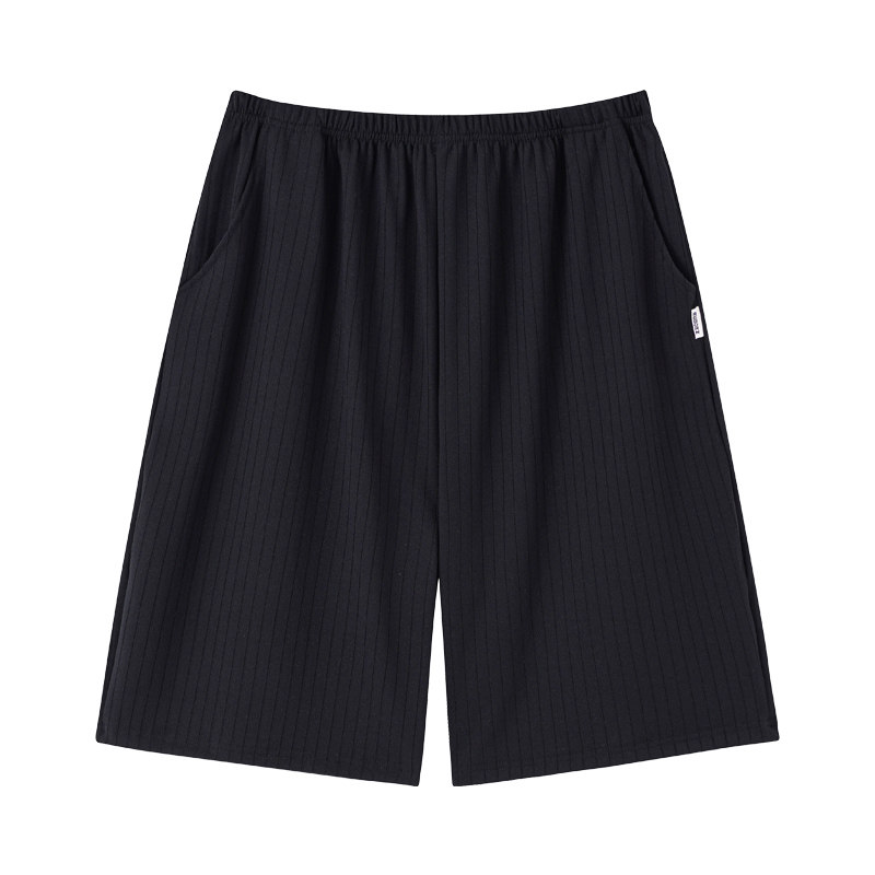睡裤男夏季居家短裤莫代尔棉大裤衩沙滩裤五分裤230斤5XL260斤6XL