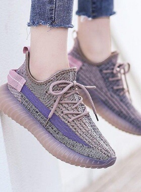 果冻底男女椰子鞋老爹鞋透明非织布网鞋运动休闲鞋透气镂空跑步鞋