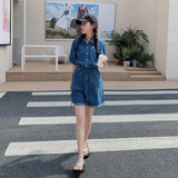 大货已出！！！2024年新款复古牛仔连体裤女学院风302-P115-K168，女装连体裤，浙宝179