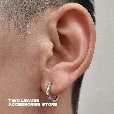 TWOLEAVES欧美纯银轻奢镶钻耳环