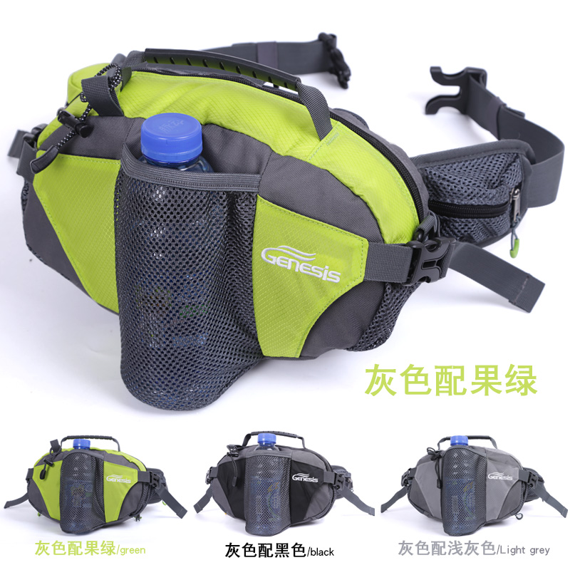 腰包户外运动水壶包男战术多功能登山骑行女徒步休闲旅行装备防水